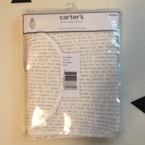 Carter’s baby swaddle wraps (2)